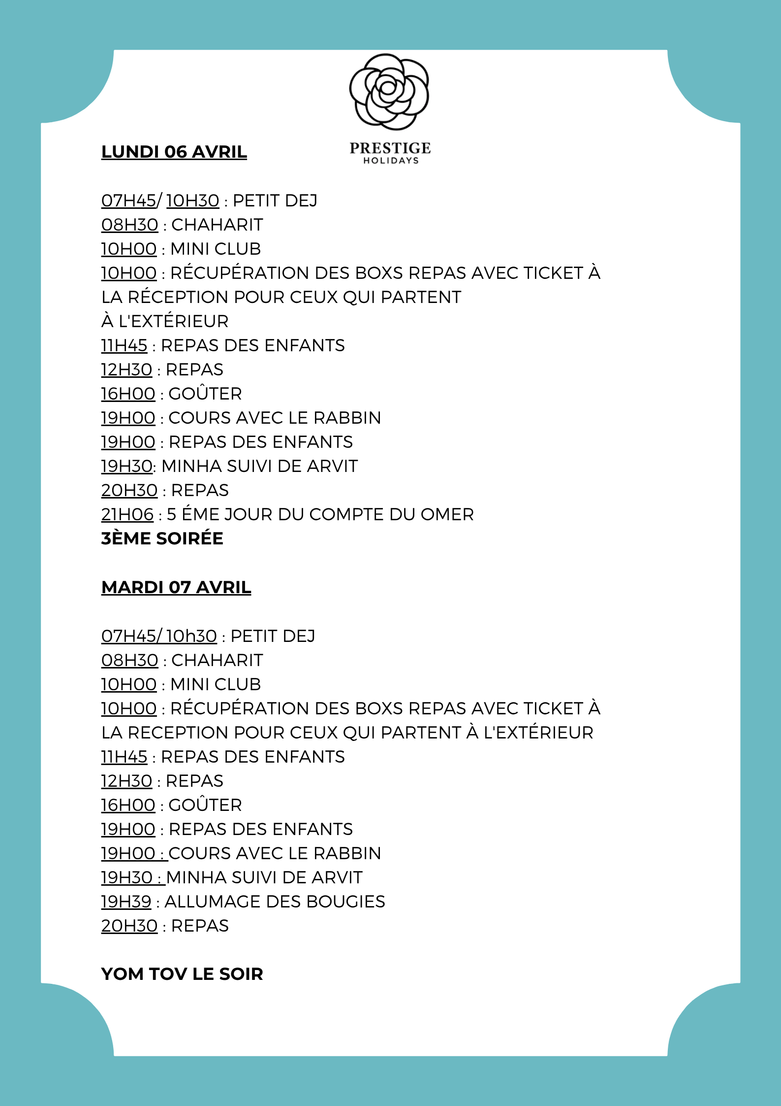 ORGANISATION ET HORAIRES OFFICES PESSAH 2026 LIVRET.zip - 5